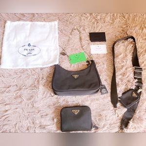 Prada bag is in good condition. I don't use it anymore authentic